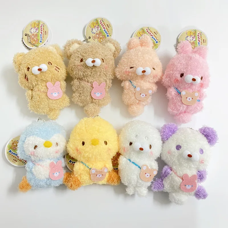 Animales pingüino sello Panda conejo pollito conejo lindo juguete de peluche muñeco colgante Plushie