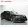 BMW用カーボンファイバーカーフロントバンパー,BMW 3, 4シリーズ,g80,m3,g82,m4,2020-2022用リップスポイラー,スプリッターガード 2