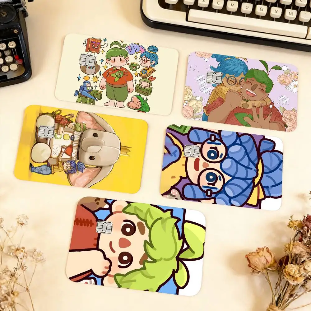 

GAME It T-Takes T-wo Waterproof Film Skin Cover Credit Card Stickers Debit Front Bank Bus Pass