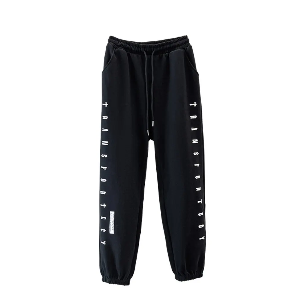 

plus Size Women's Straight-Leg Pants 60-175kg Casual Sports Fashion Letter Print Leggings for Autumn Winter