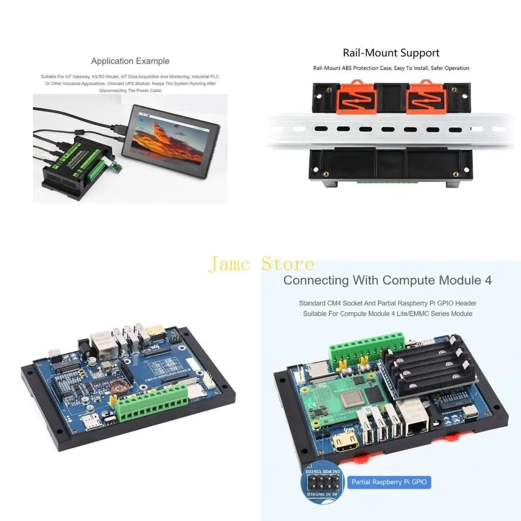 

LX0B Industrial IoT Wireless Expansion Module 4G IOT Wireless Base B Expansion