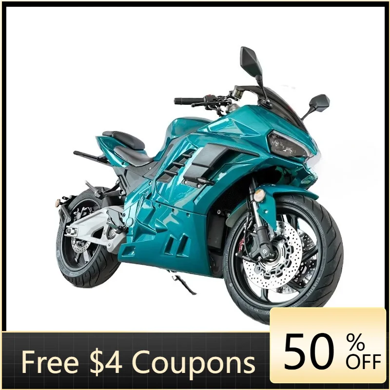 Rs Adult electric motorcycle 10000w belt drive water cooling system motor 150 km/h speed racing electric motorcycle scooter