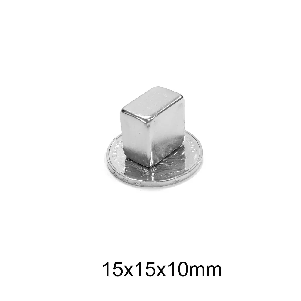 

15X15X10 mm Block Powerful Magnet 15*15*10 mm For Home Refrigerators, Offices DIY 15x15x10mm Strong Magnet