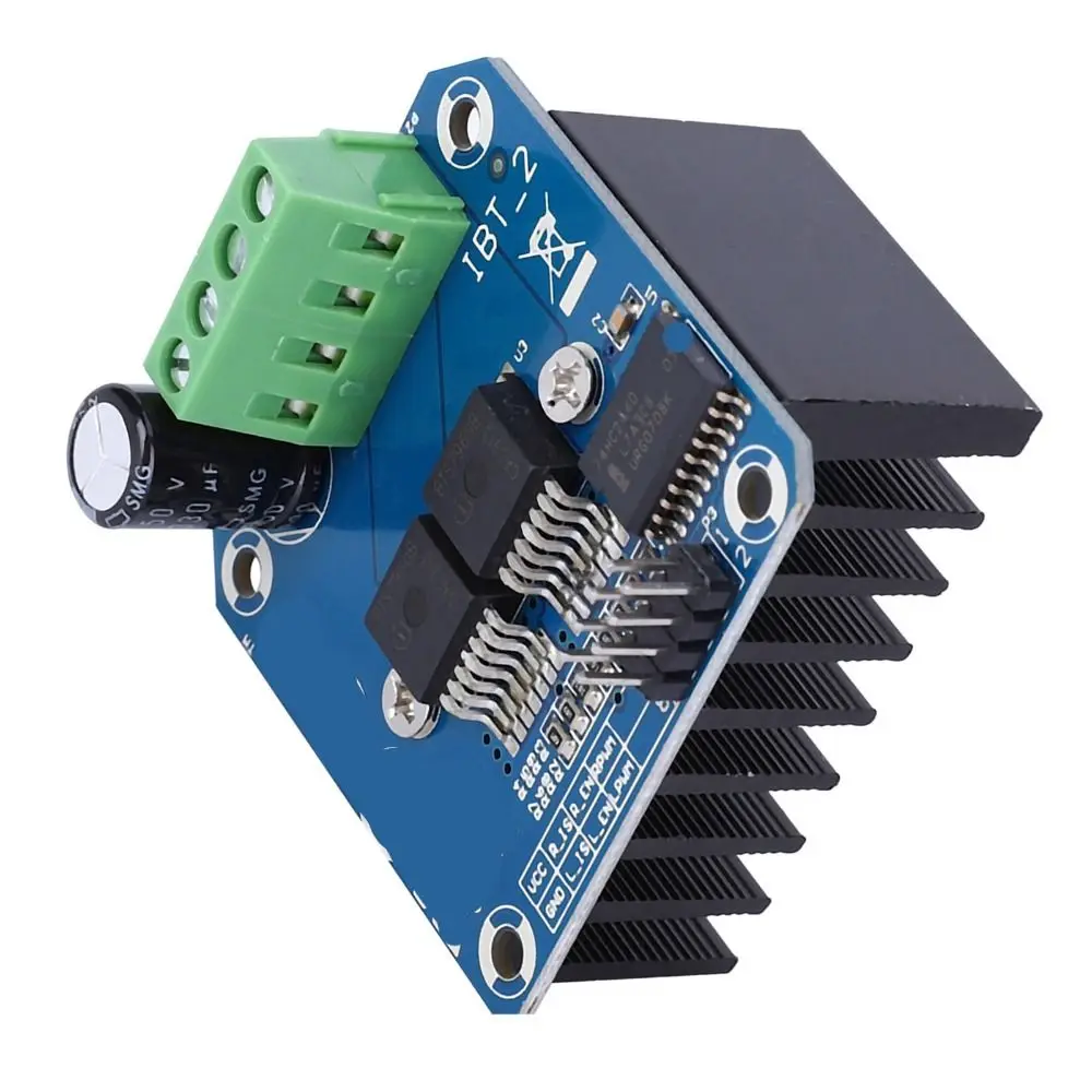 BTS7960 Motor Drive Module 43 A Dual H-bridge High Power Motor Drive Module High Power 5.5V to 27V Motor Driver