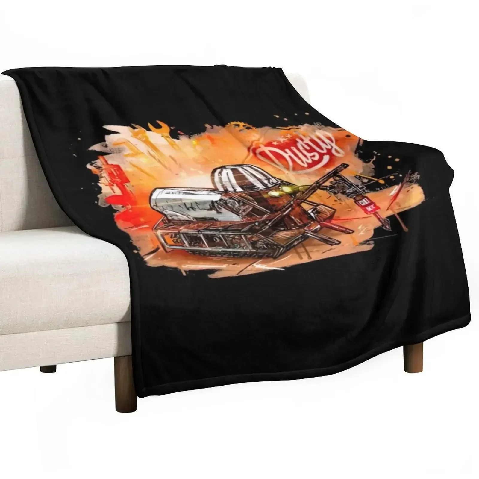 Rusty Battlebots Throw Blanket Custom Blankets Sofas Of Decoration Blankets