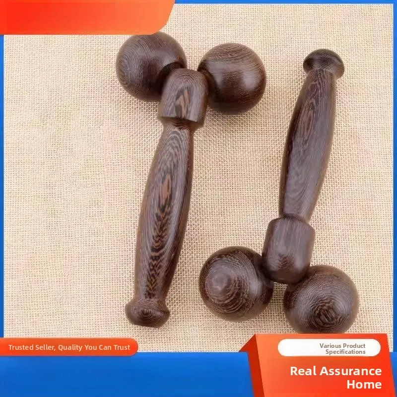 

Деревянный массажный ролик ABENUOR для лица, ног, всего тела, шеи и груди, ручной массажер для лифтинга