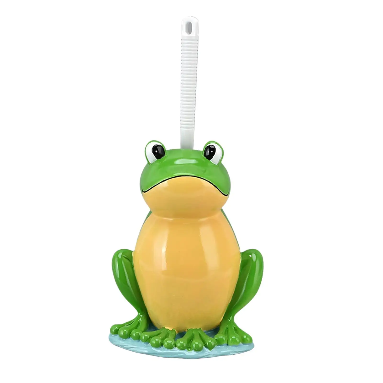 Szczotka do toalety z uchwytem Akcesoria łazienkowe Narzędzie do czyszczenia Szorowarka do toalety Kreatywna szczotka do muszli w kształcie żaby do użytku domowego