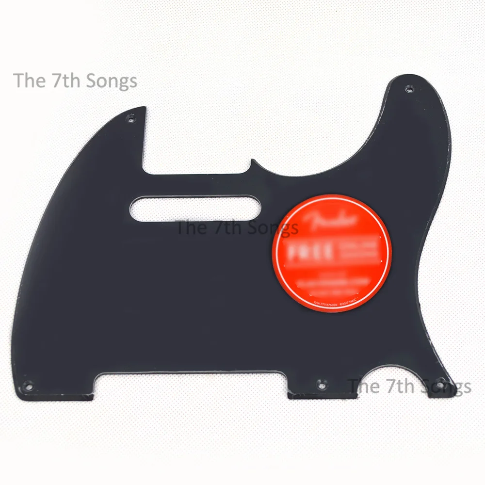 1 слойная 5-луночная винтажная черная накладка 1952 года для электрогитары 52 TL