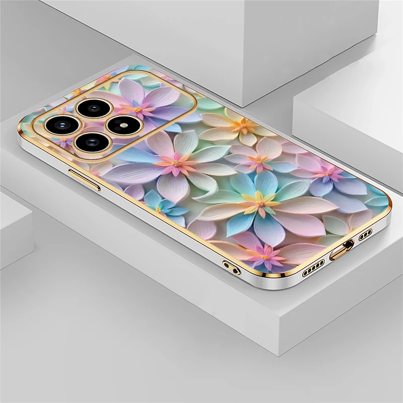 Colorful Flower Pat… - image