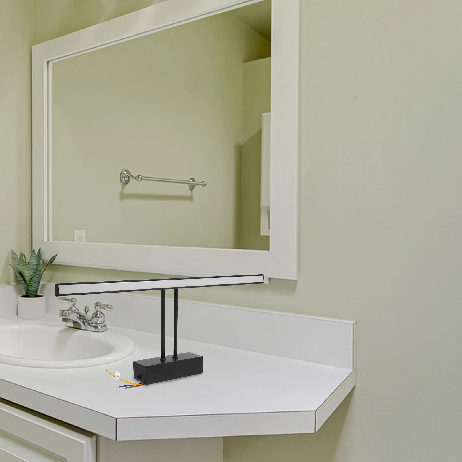 1 pièces élégant LED miroir lampe salle de bain vanité lumière moderne maquillage lumières pour chambre salon décoration murale