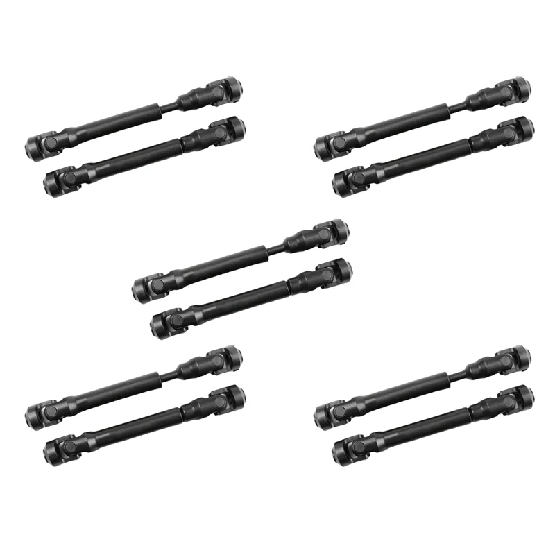 YSUN-10Pcs arbre d'entraînement CVD IRC00220 pour 12.3 pouces 313Mm empattement Axial SCX10 et SCX10 II 1/10 RC pièces de mise à niveau de voiture sur chenilles