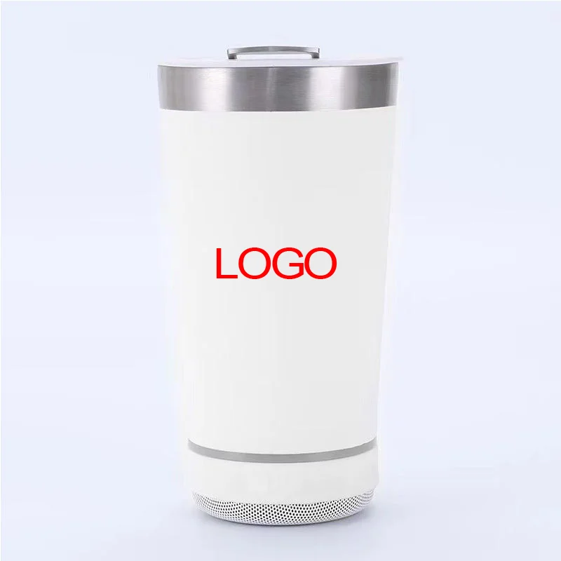 

Portable Bluetooth Speaker Tumbler Vacuum Insulated Stainless Steel Cup with Bottle Opener Wireless Music for Outdoor/Car/Beer