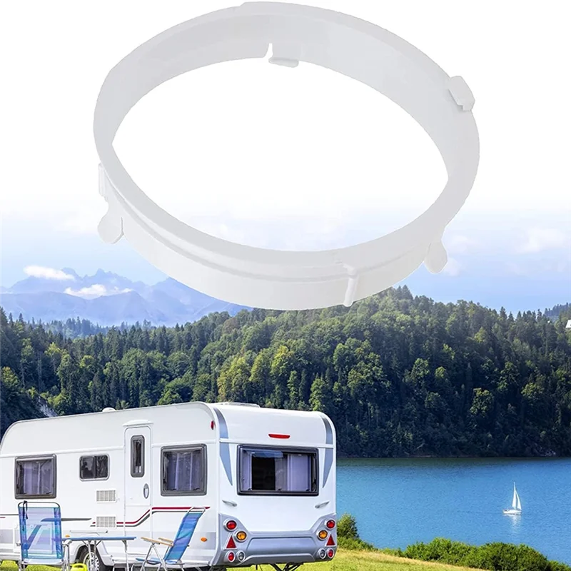 

B08B-Hose Tube Connector Interface Air Conditioner Exhaust Duct Interface ABS RV Connector For Mobile Air Conditioning KYR-35