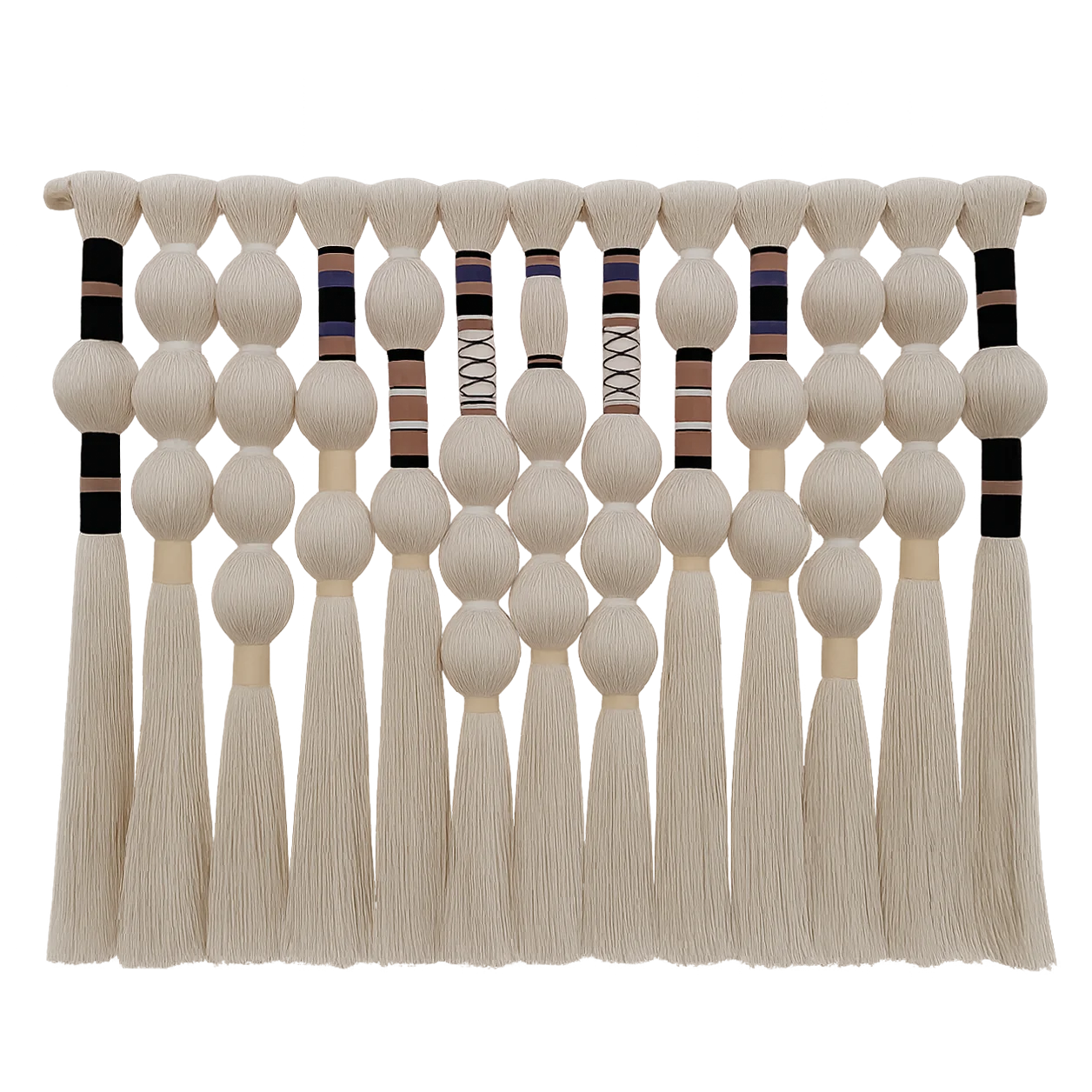 #￥Exotic Bohemian Macrame Bubble Wall Hangings Cotton Material for Birthday & Anniversary Decorations
