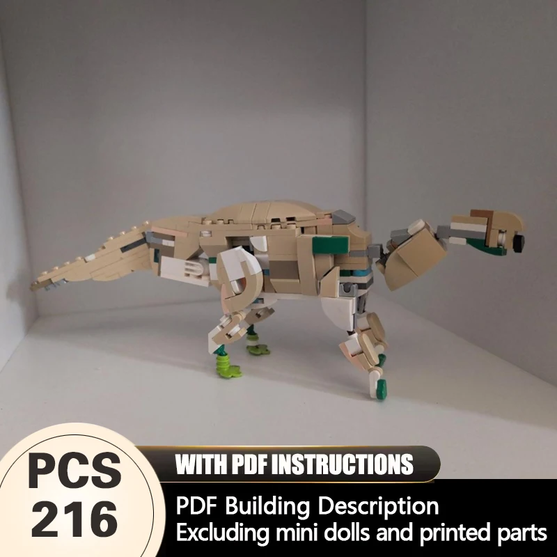 Creators Animal Series Model MOC Building Bricks Eotrachodon Modular Technology Gifts Holiday Assemble Children Toys Suit
