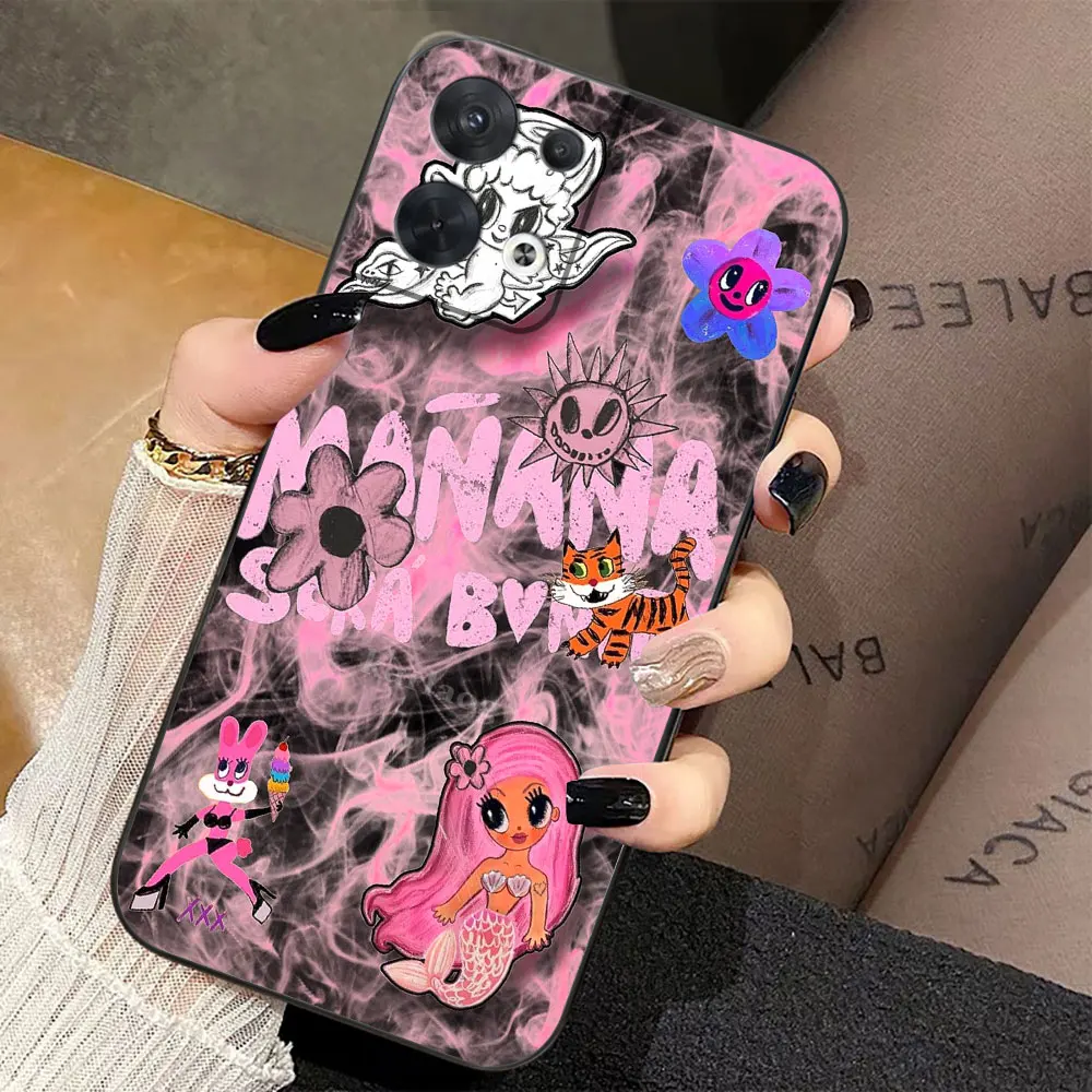 Manana Sera B-Bonito K-Karol G غطاء جراب هاتف ل ممن لهم رينو 14 14F 13 13F 12 11 11F 10 8 8T 7Z 7 6 5 5F 4 4F لايت برو حافظة من البولي يوريثان