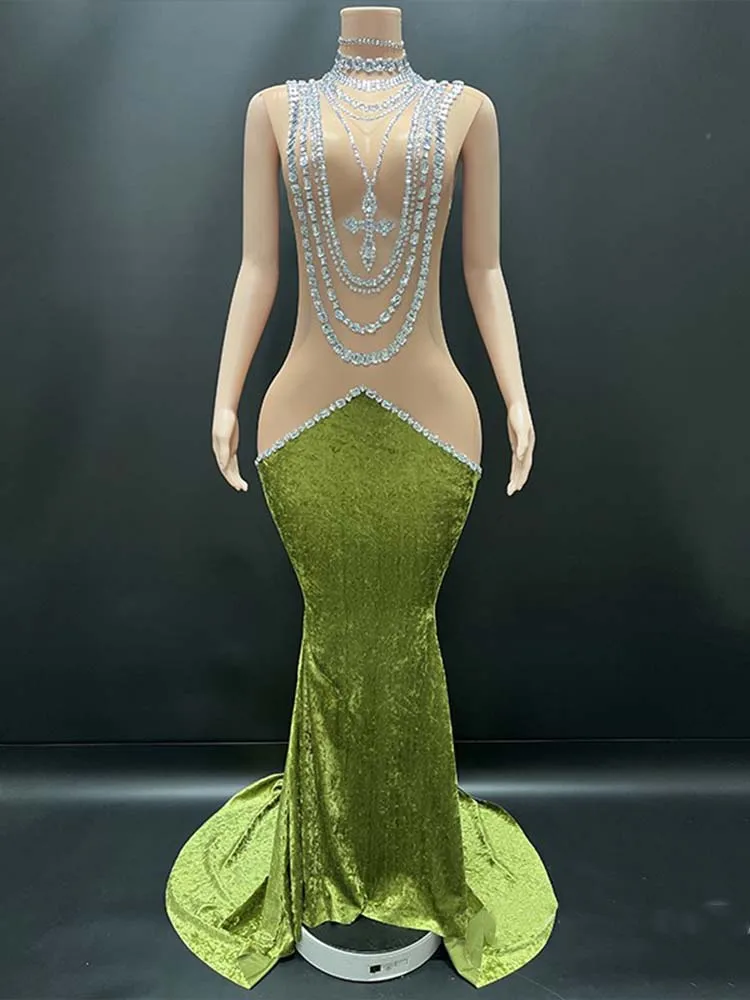 

High Quality Hot Stamping Sexy Elastic Hip Pack Color Blocked Long Skirt 2024 New Fashionable Custom Women'S Clothing