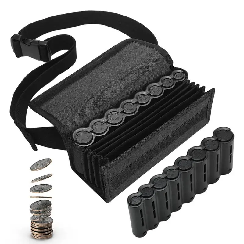 

Coin Holder Dispenser Bag Coin Sorter Organizer Storage Bag Changer Waist Carrier Versatile Waitress Server Purse For Lovers