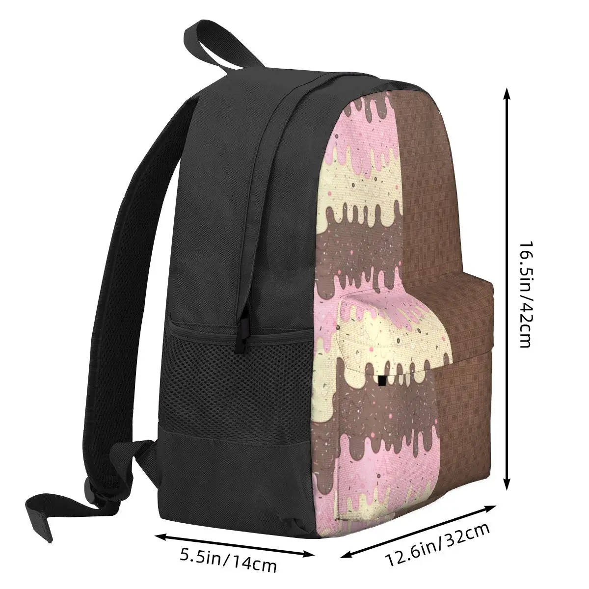 Crianças, Mochila de Cone Sorvete, Mochila Infantil, Mochila de Ombro, Laptop, Crianças, Meninos, Meninas Bookbag