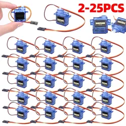 1-50pcs SG90 Servo Micro 9G 180/360 Degrees Mount kit for RC Car Toy Airplane Aircraft Helicopter Fixed-Wing Micro Gear Servo