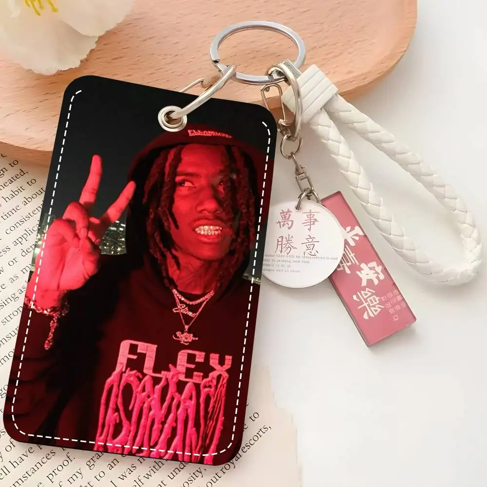 

1 шт. Кожаный брелок-картхолдер O-OsamaSon Stil Slime RAPPER для карт и ключей