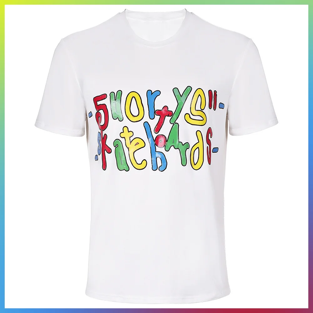 Camiseta de fantasía de Skateboards para adultos, disfraz de moda, camisetas de manga corta, trajes de fantasía de Roleplay