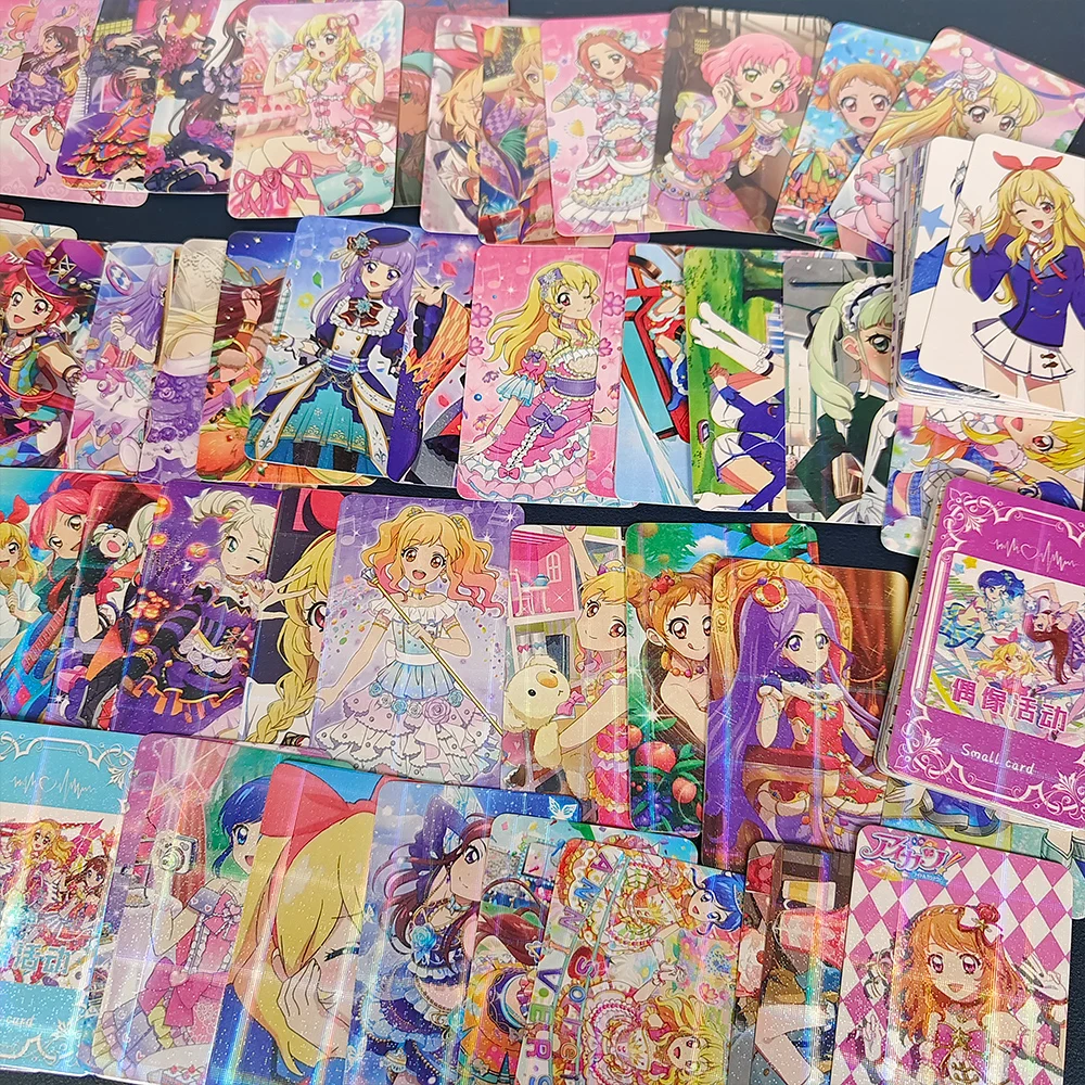 

Aikatsu Manga Lomo Card Album Comic Characters Photocard Fans Collection Cards 55 Pc/set