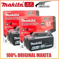 Makita 18V 6.0Ah Battery Original Lithium ion Rechargeable Battery 18V 6000mAh drill Replacement Battery BL1860 BL1850 BL1860B