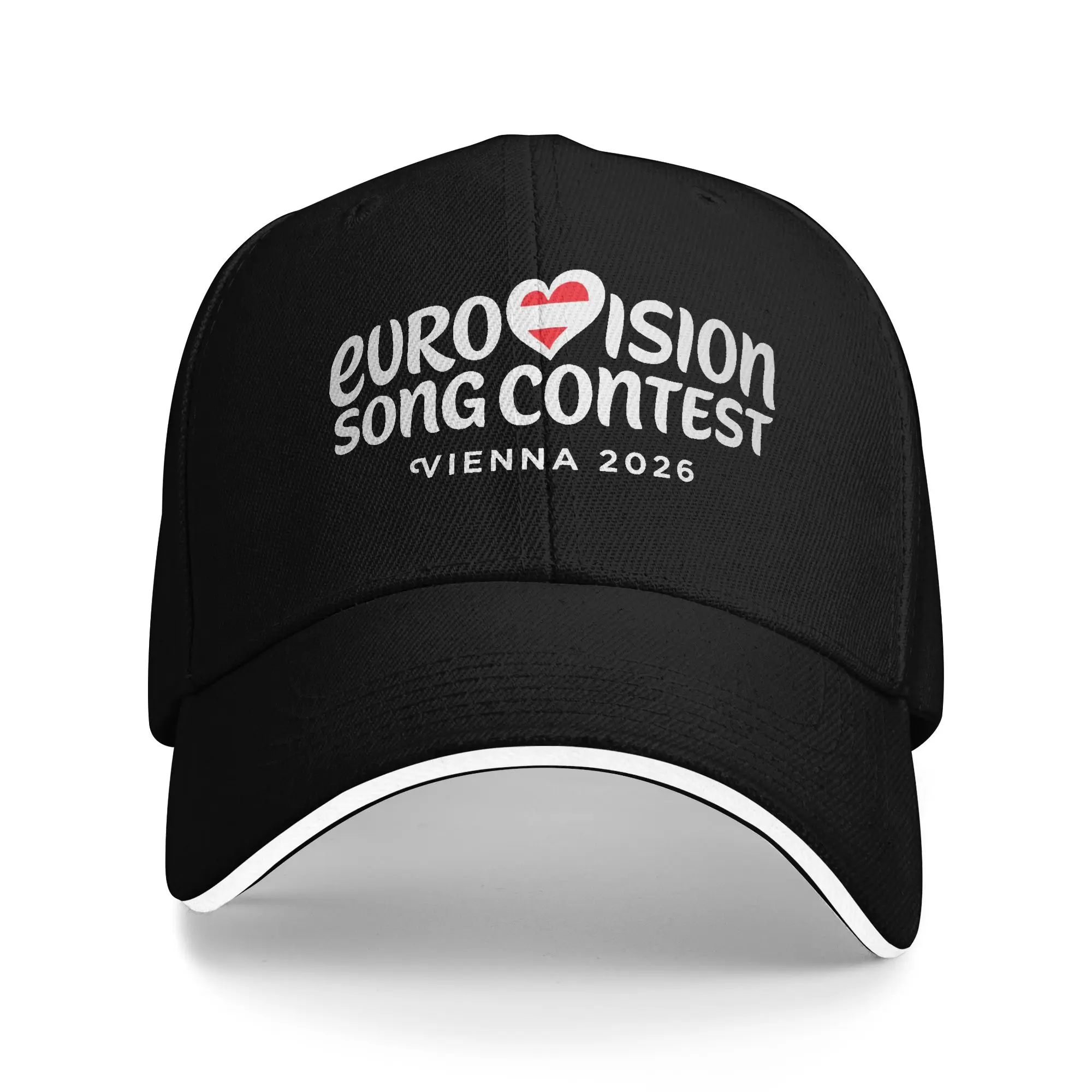 Eurovisions 2026  Sun Baseball Cap Summer Female Male  Print Trucker Hat High Quality Fashion Hiking Fishing Baseball Caps
