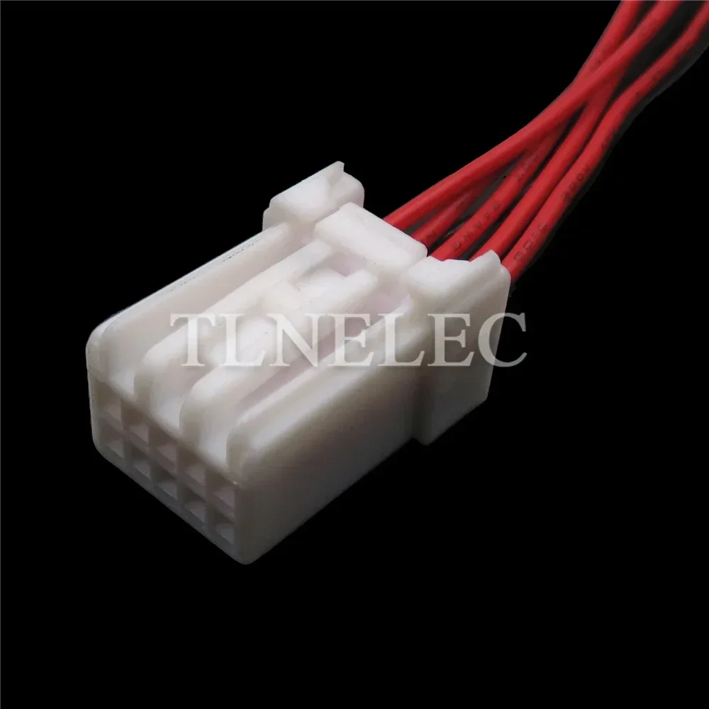 10 Pin Way Automotive Unsealed Socket with Wires Miniature Wire Cable Connectors 6098-4982