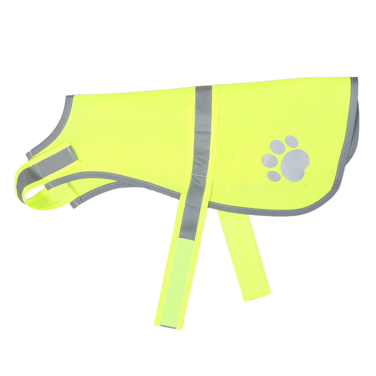

Pet Reflective Vest Orange High Visibility Fluorescent Lightweight Adjustable Dog Safety Gear For Night Walking Hiking