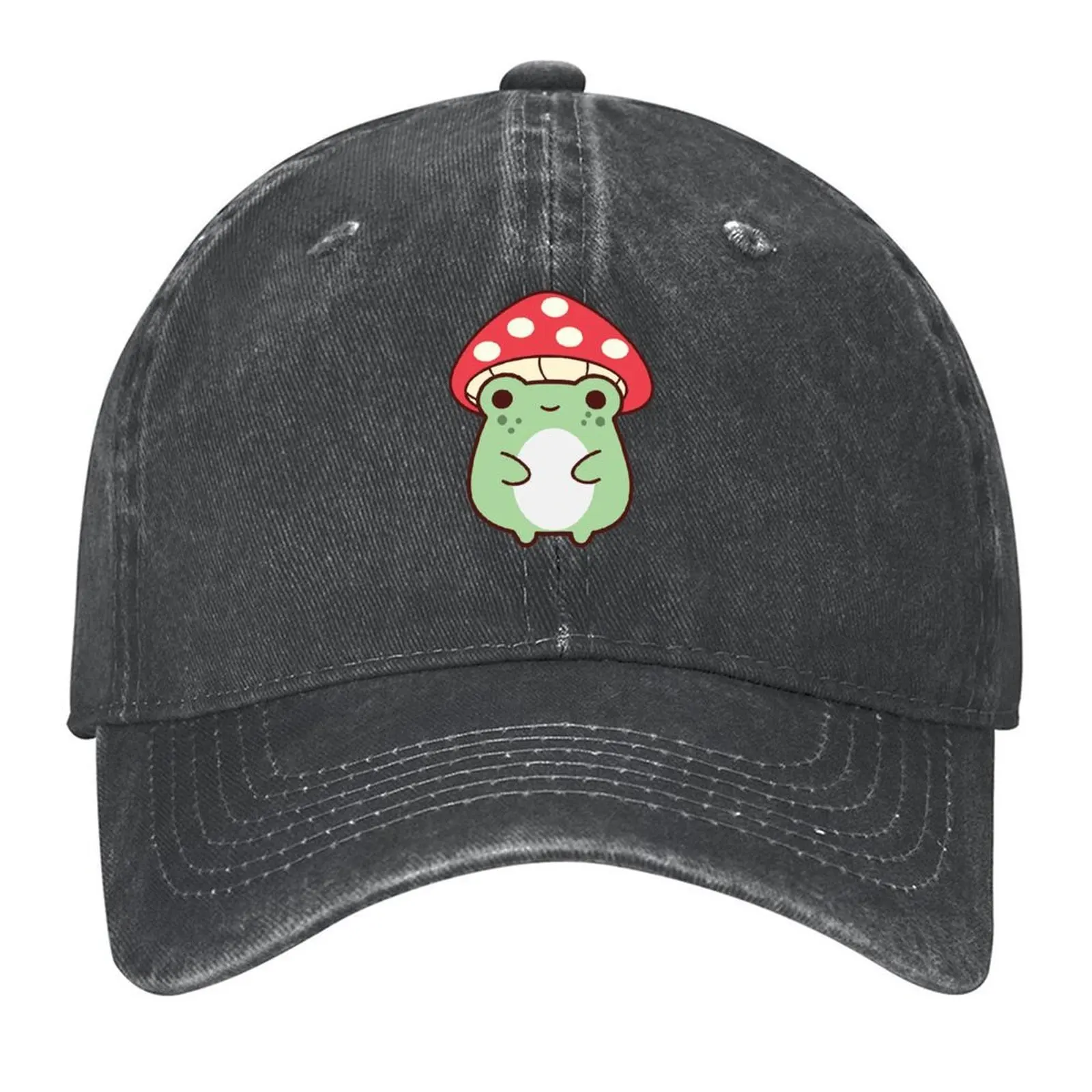 

Cute Mushroom Frog Baseball Cap Christmas Hat Luxury Cap Gentleman Hat Hat Baseball Cap Baseball Men Women's