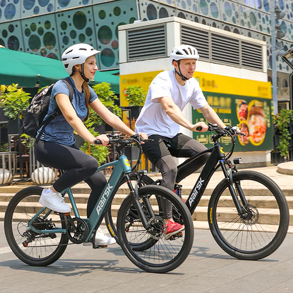 Aairsk GT300‑26 Electric Mountain Bike for Adults, 250W 36V 10AH Ebike with 7‑Speed , Dual Disc Brakes, Front Suspension, LCD Display, Removable Battery, 15.5 MPH Max Speed for Commuter & Off‑Road Use image 4