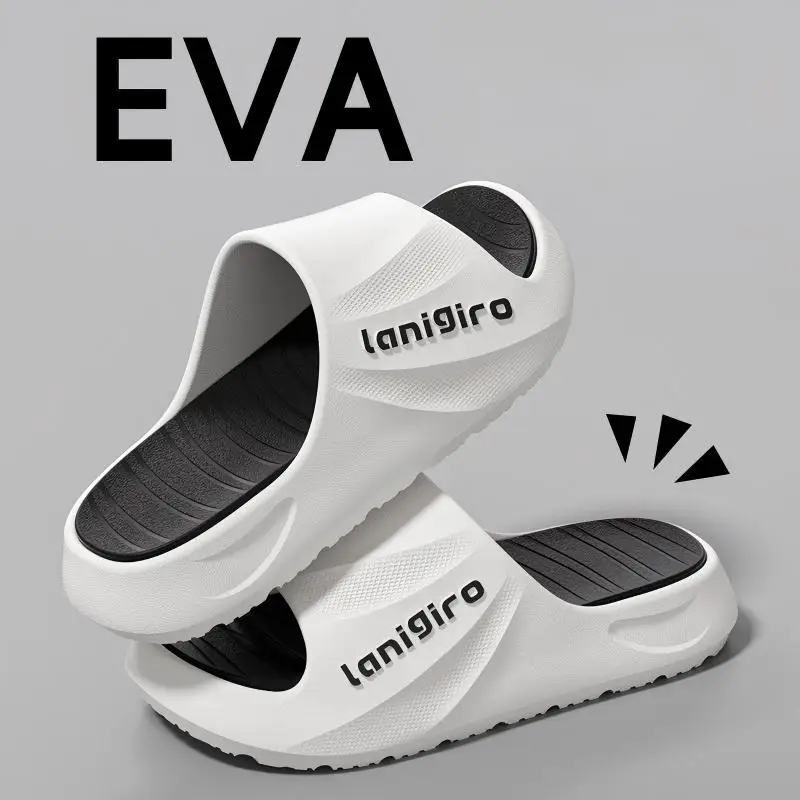 Men's high-end summer hot-selling sandals, thick-soled EVA slippers with a comfortable feel, suitable for outdoor wear, fashionable, casual, versatile, beach anti-slip slippers for men
