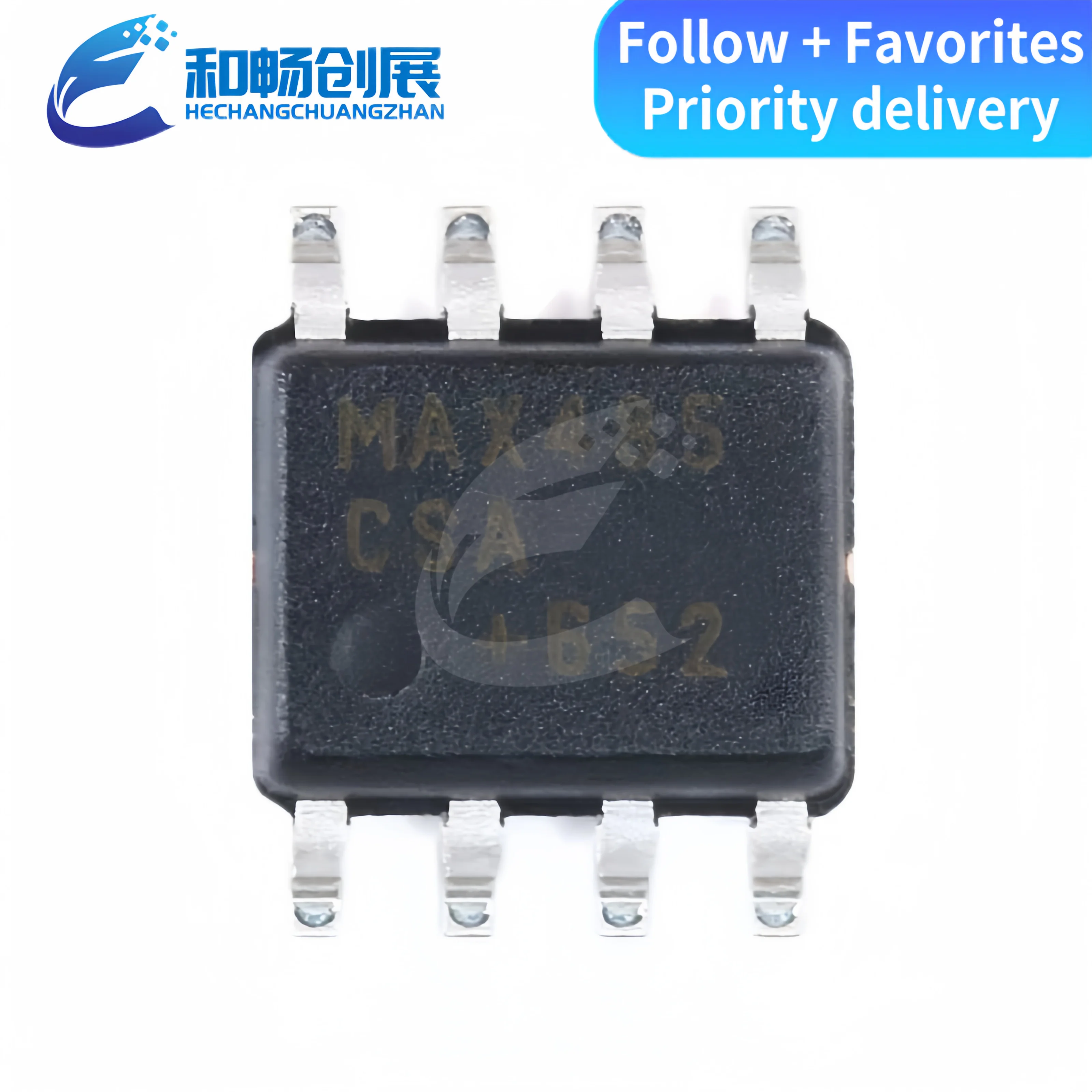 Chip transceptor de RS-485 SMD MAX485CSA + T SOP-8 RS-422, nuevo y original