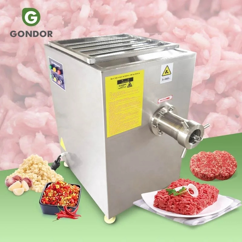 Mutton Meat Grind Grinder Mincer Cooled Low Price Refrigerated Heavy Duty Commercial 220v  Machine for Fresh Meat