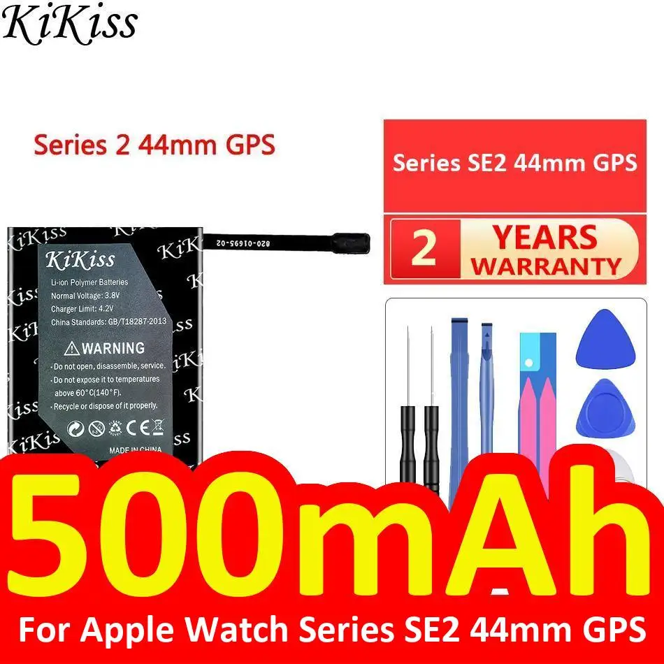 Watch Battery 500mAh High Performance For Apple Watch Series SE2 44mm for Gps
