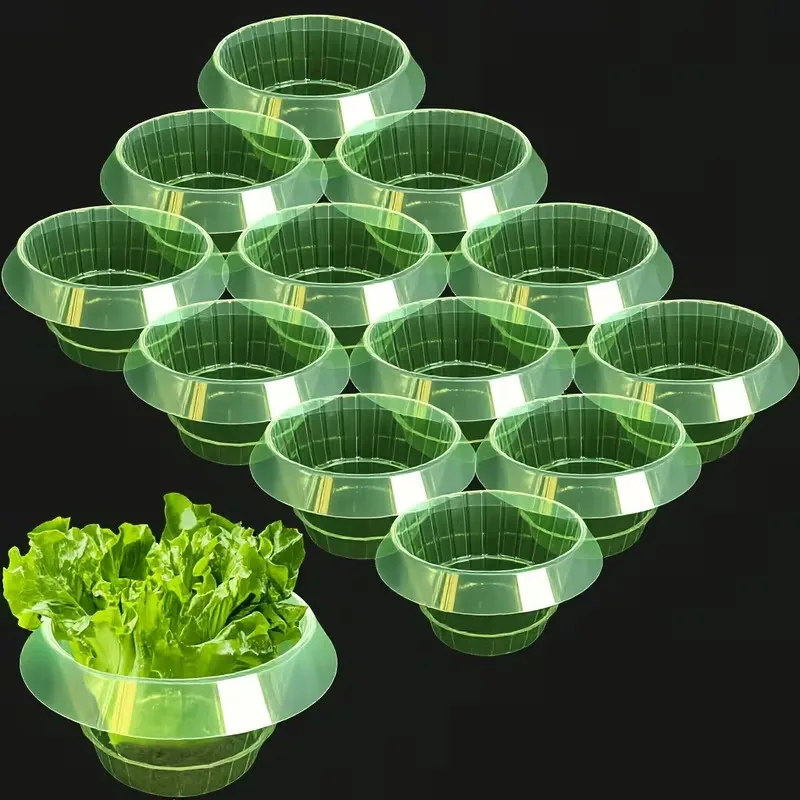 Reusable Plant Protection Cover Plastic Snail Collar for Garden Seedling Insect Defense Frost Weather Garden Tools