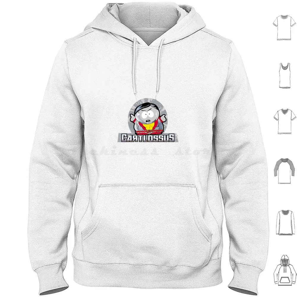 Cartlossus sudaderas con capucha de manga larga divertido Cartman Kenny Eric Cartman Park Kyle South dibujos animados Stan Marsh Butters Eric