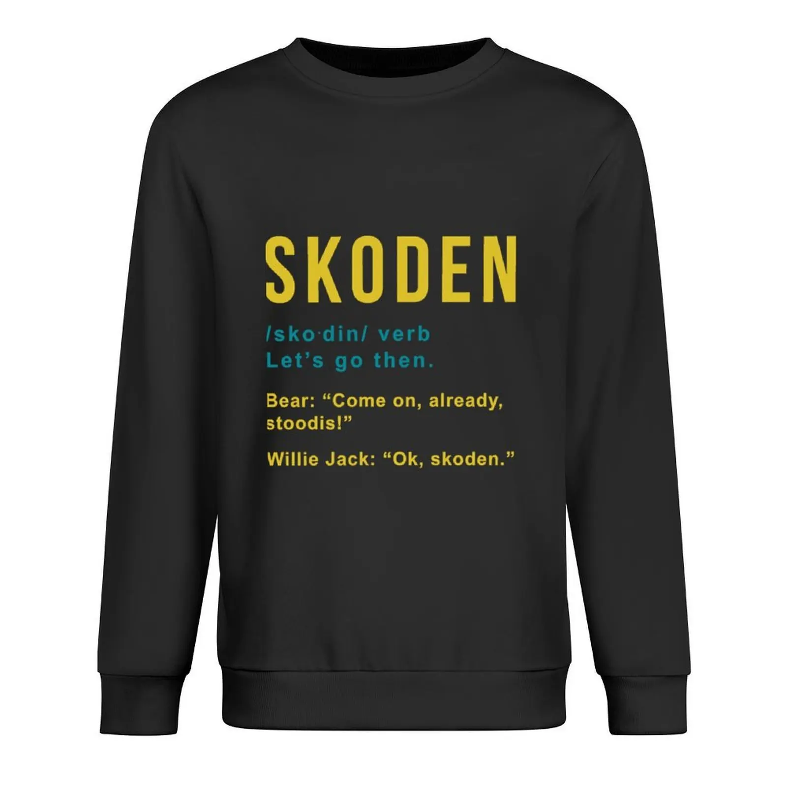 

Skoden from Reservation Dogs Pullover men clothes mens designer clothes korean style clothes fashion men men's sweatshirt