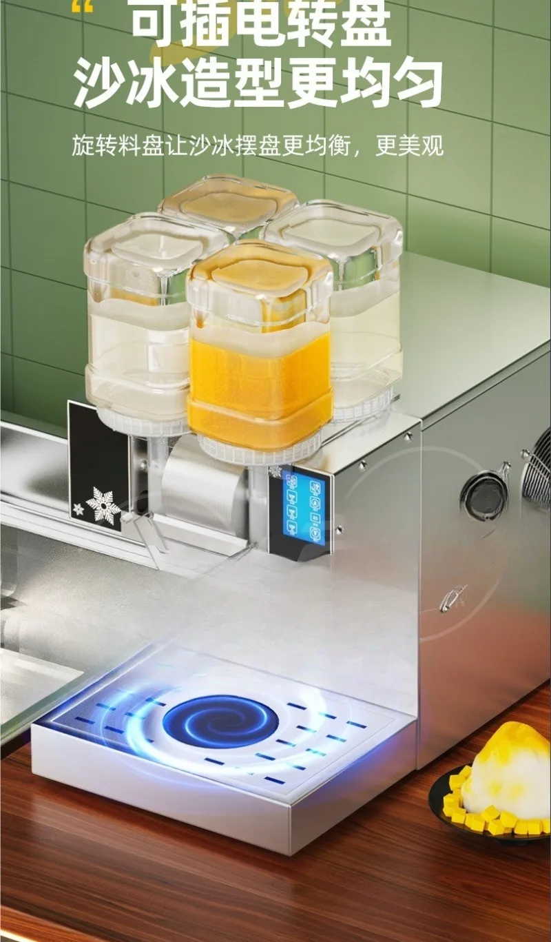 Máquina comercial de gelo de esponja, máquina de gelo, máquina de gelo raspado, máquina de floco de neve