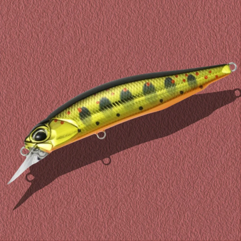 تعليق أسماك البلمة السحر Jerkbaits Wobblers 63 مللي متر 5 جرام المياه المالحة/المياه العذبة لبايك القاروص براون سمك السلمون المرقط الثنائي واقعية Rozante السحر #4