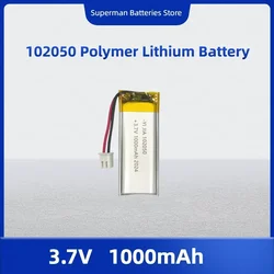 102050 3.7Wh Lithium Battery Rechargeable Lithium Polymer Batteries 1000mAh 3.7V Battery Lithium 126090 1260110 802535 102530