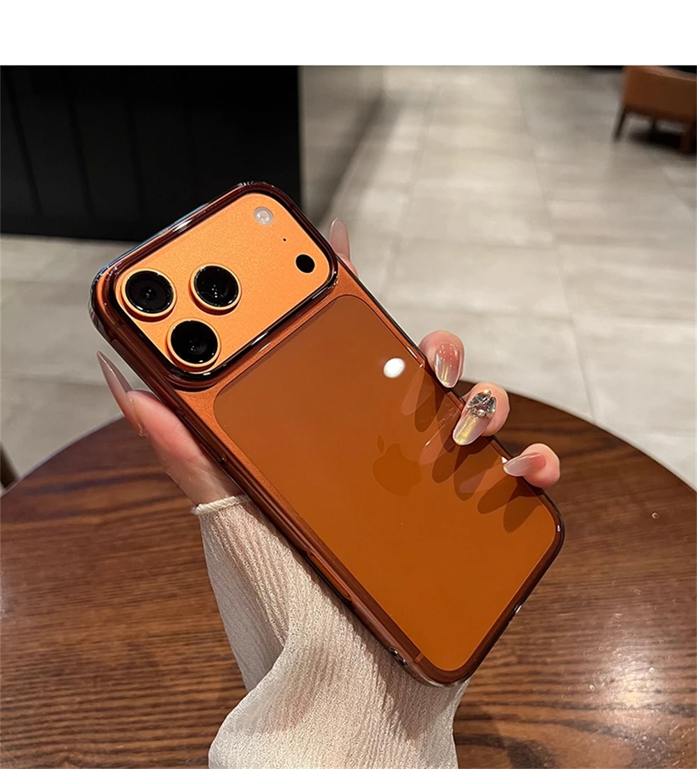 Ultradünne Transparente HD-Hartschalenhülle für iPhone 18 17 Pro Max Air 16 15 14 13 12 Plus Schlanke Einfache Klare Matte Frosted Hülle – Detail 10