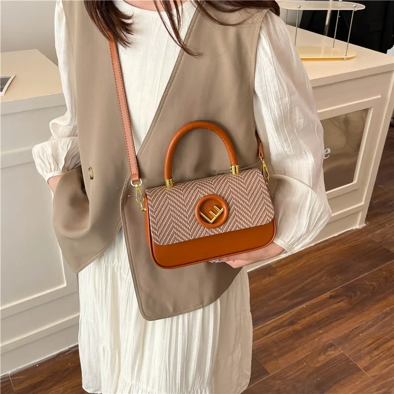 

Premium Leather Crossbody Bag For Ladies Shoulder Handbag Messenger Tote Luxury Designer Elegant Classic Fashion