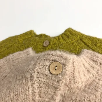 Kids Knit Cardigan 4 Autumn New Children Long Sleeve Knit Coat Solid Baby Girl Thick Warm Sweater Cardigan Kids Boys Knitted Jacket Toddler Clothes 4