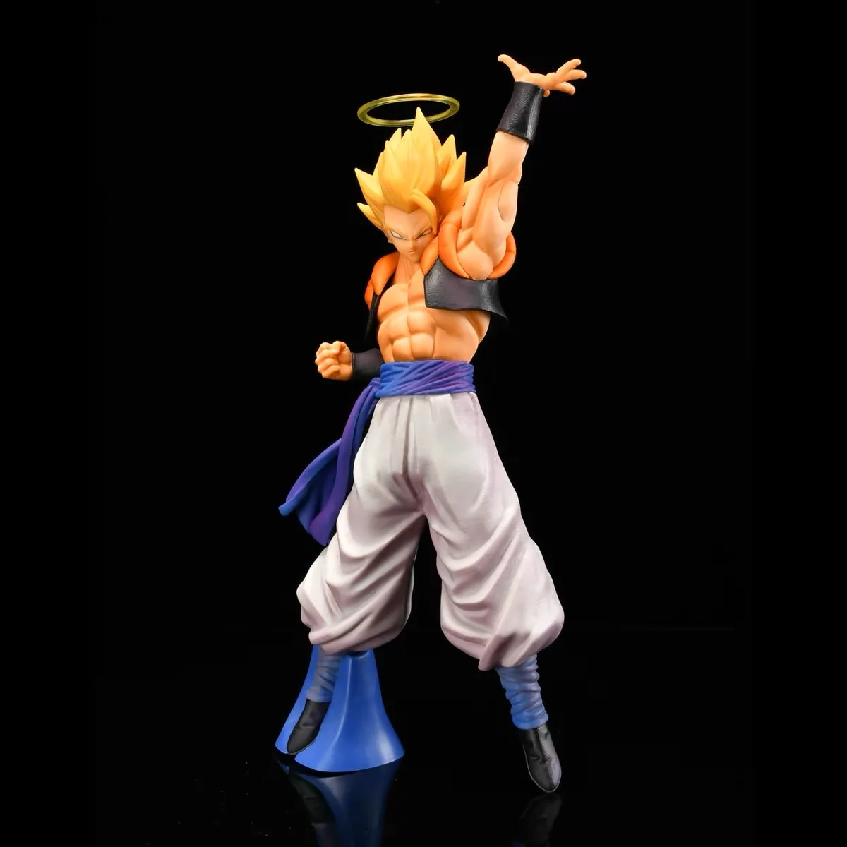 Dragon Ball Z Super Saiyan Figuras Anime, Stardust Breaker, Angel Gogeta, Action Figurine, Brinquedos Modelo, Boneca Colecionador, Presente, 28cm