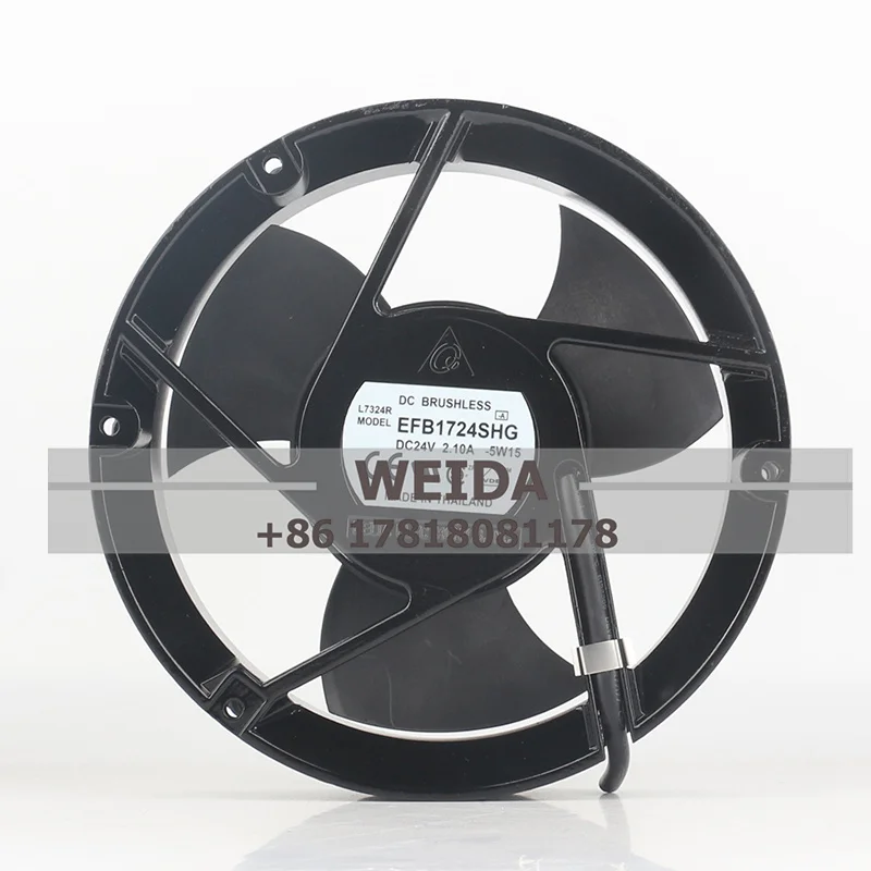 

Original Delta EFB1724SHG 24V 2.1A 17251 172*172*51 high air volume inverter axial cooling fan