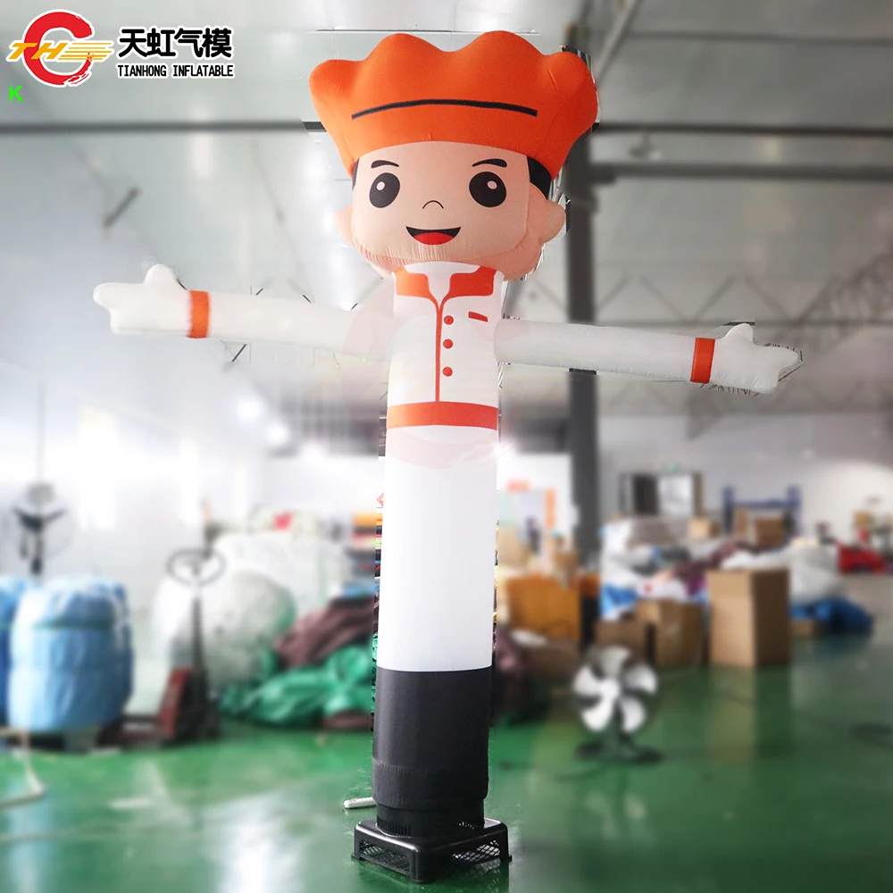 Fast Shipping 3m-10ft High inflatable sky dancer air dancer air puppet free logo printing for advertising promotion