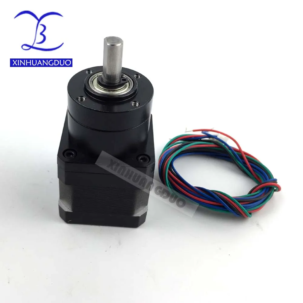Planetary Gearbox stepper motor Gear ratio 5.18:1 34mm Nema 17 Planetary Gearbox 3d printer motor stepper motor as dc motor